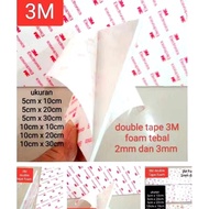 Double tape foam super strong double tape3m 2mm, 3mm thick