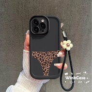 For IPhone 17 16 15 11 12 13 14 Pro Max Xr X Xs Max 7 8 Plus Sexy Underwear Phone Case Soft Cover