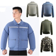 Summer 2 Fan Air Conditioning Clothing Outdoor Clothes with Fan Installation Fan Tooling Labor Prote