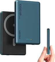 LUCKYDUO Ultra Slim 10000mAh for Magsafe Portable Charger,0.47IN Thin Wireless Magnetic Power Bank, 