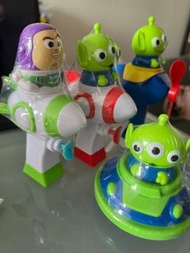 反斗奇兵 三眼仔 玩具套裝  巴斯光年 toystory 水槍 風扇