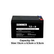 UPS Power Battery 12V 7ah 12V 9ah Rechargeable VRLA Sealed Lead Acid Battery for UPS Solar Toy car
