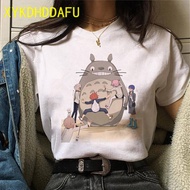 Totoro Women Tshirt Cartoon Funny Streetwear Kawaii T Shirt Harajuku Clothing Female Tumblr Aestheti