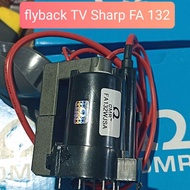 PLAYBACK FLYBACK TV SHARP FA132 FA 132 RTRNFA132WJZZ FA132WJSA OMR