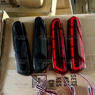 11.11OFFER MYVI GEN3 G3 2018-2022 REAR REFLECTOR LED BRAKE LIGHT LAMP FACELIFT BUMPER RED SMOKE 18 1