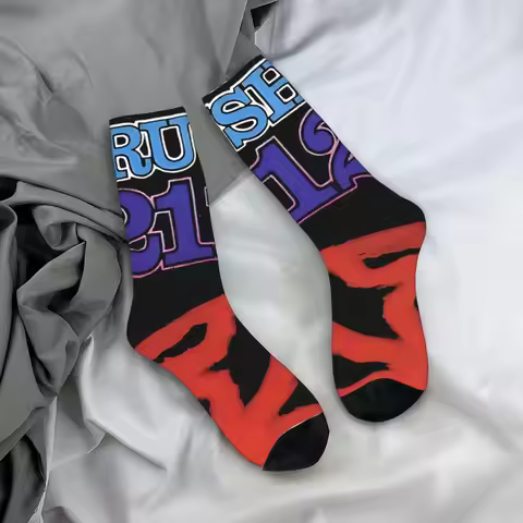 Rush Rock Band Socks Casual Stockings Men's Comfortable Outdoor Socks Spring Custom Anti Bacterial S