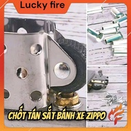 Genuine iron WHEEL RIVET, standard Zippo size (FLINT WHEEL RIVET)