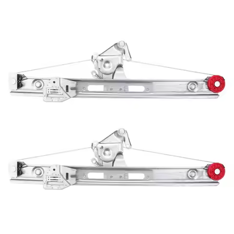 2X Power Window Regulator Without Motor For BMW E46 323I 325I 325Xi 328I 330I 330Xi 1999 - 2005 Rear