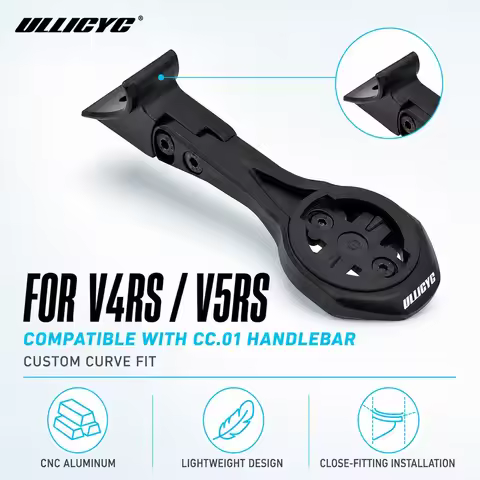 ULLICYC For V5RS C68 V4RS CC.01 Integrated Handlebar Computer Mount Compatible with GPS/Garmin/Bryto