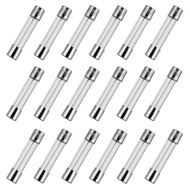 6x30mm 2 A 2 amp 250 V 0.24x1.18 Inch Volt F2AL250V Fast-Blow Glass Fuses(Pack of 18)