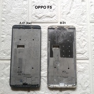 Frame Oppo F5 tatakan lcd copotan