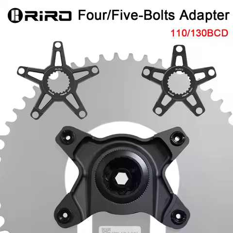 RIRO 4-Bolts Chainring Adapter for Easton EC90 XXE 5-Arms Spider for Shimano Direct Mount to 110BCD/