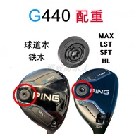 Ping G440 Ironwood Fairway Wood Counterweight Golf Club Adjustment WEIGHT WEIGHT MAX LST SFT HL