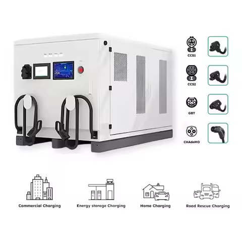 Fast DC Emergency Mobile EV Charger Highway Roadside Rescue Station for Electric Car Outdoor Use Cus