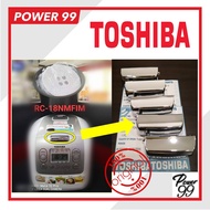 TOSHIBA **100% Original Part** Rice Cooker Clamp Button / Open Button  For RC-10NMFIM / RC-18NMFIM