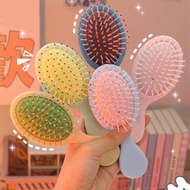Comfortable Massage Hairdressing Tool Universal Lady Plastic Macaron Color Comb Massage Comb Airbag Comb