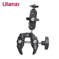 ULANZI R094 Super Clamp Magic Arm Bicycle Bike Motorcycle Handle Bar Mount for DSLR / GoPro / Insta3