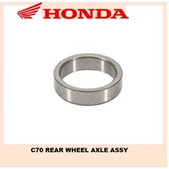 HONDA C70 REAR WHEEL AXLE ASSY BUSH COLLAR COLAR BELAKANG TAYAR TYRE TAYA C-70 C70 C 70 HONDA