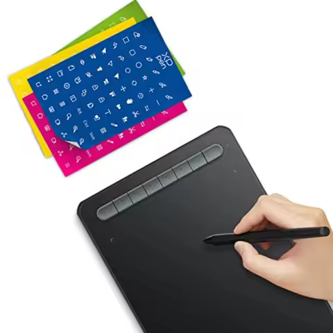 XP-PEN Deco MW Bluetooth Computer Graphic Tablet 8x5 Inches with X3 Battery-Free Stylus andShortcut 