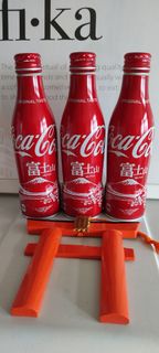限量 日本版 富士山 可口可樂 紀念瓶 空瓶