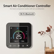 Thermostat Thermostat Conditioner Display Temperature and Humidity WiFi Color Smart Infrared Thermos