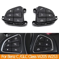Car Steering Wheel Control Switch Button Repair Kit For Mercedes BENZ C GLC Class W205 W253 C200 C30