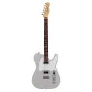 Fender Japan Ltd Ed Sparkle Telecaster Electric Guitar, RW FB, Silver