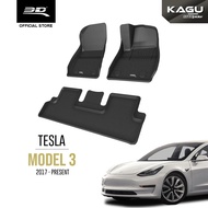 3D KAGU Car Mat TESLA Model 3 (2017 - Present)
