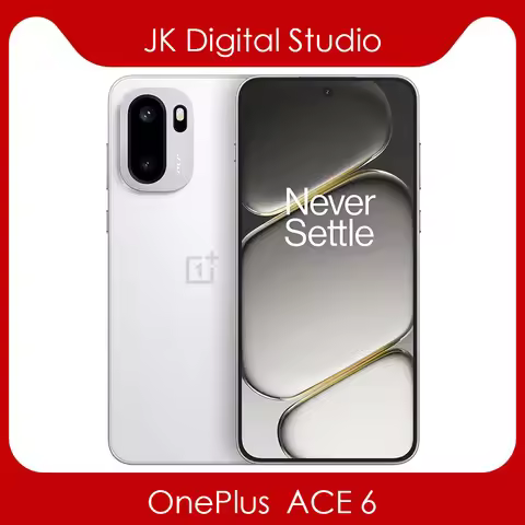 Unlocked China Version OnePlus Ace 6 6.83inch AMOLED 120Hz Snapdragon8 Elite 50MP 7800Mah 120W Flash
