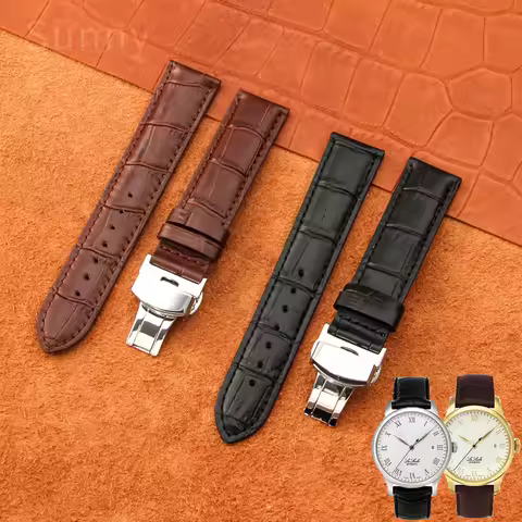 Handmade Genuine Leather Watch Strap for Tissot 1853 Le Locle T41 T006 Starfish Junya Duruer Men and