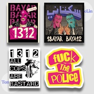 ACAB STICKERS, SUKATANI PAY ON DELIVERY, 1312
