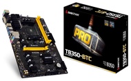 214803 Mb Tb350-btc Amd A-series Am4 B350 Up To 32gb Ddr4 Dvid Pcie Sata Atx