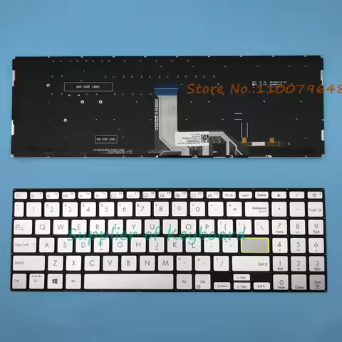 NEW Latin Spanish/Azerty French/English/Russian Keyboard For Asus VivoBook K513 K513E K513EA K513M K