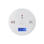 Carbon Monoxide Detector LCD Photoelectric Independent Poisoning Warning Alarm