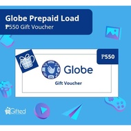 Globe Prepaid Load PHP 550 Gift Voucher