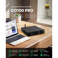 SMSL DO100PRO Hi Res Audio DAC ES9038Q2Mx2 Bluetooth 5.0 DSD512 32Bit 768KHZ OPA1612x4 Balanced Outp