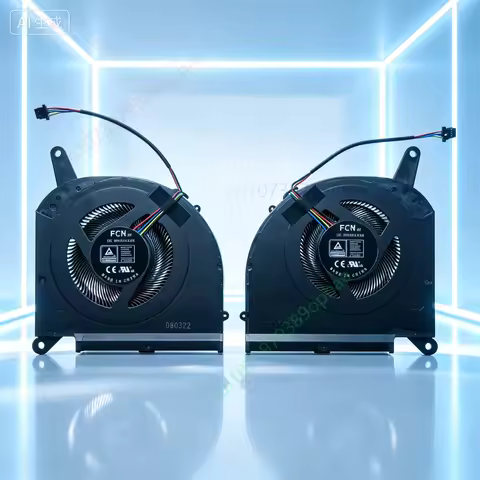 Replacement Laptop Cooling Fan for AORUS 5 SE4 RX5M i7‑12700H RTX 3070 8GB FNGT FNGS 12V 1A