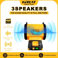 KEELAT Speaker Bluetooth Speaker Bluetooth HIFI 6D 3 Speakers Subwoofer Mini Speaker Bluetooth Besar