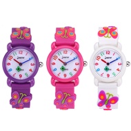jam kanak kanak perempuan jam budak Jiuniu Manufacturer Wholesale Children 3d Silicone Cartoon Watch