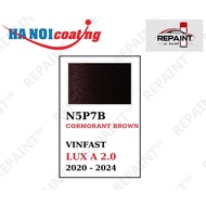 Scratch Removal Spray Paint for VINFAST LUX A 2.0, Metallic BROWN, color code N5P7B - CORMORANT BROW