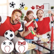 Football Headband Headband Megamo World Cup Football Theme Party Decoration Supplies Fan Cheer Props