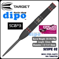 TARGET SCOPE 02 (90% Tungsten) - TARGET Swiss Steel Darts