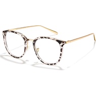 Cyxus Blue Light Glasses for Woman, Fashion Computer Glasses on Office Reduce Eye Strain Anti Migrai