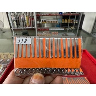 3) 花边不锈钢佛牌扣，1包15支不锈钢佛牌扣（Stainless steel )