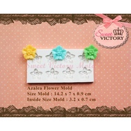 Azalea Flower Silicone Mold Chocolate jelly Pudding