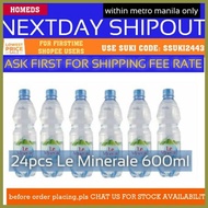 ◐ ๑ ✟ Le minerale water 600ml x24pcs metromanila only