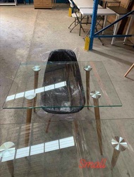 Tempered Glass Table (Anitra Glass Rectangular)