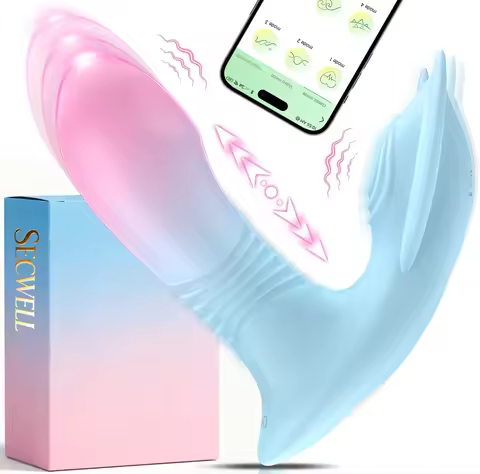 APP Bluetooth Control Vagina Vibrator Masturbation Female G-Spot Clitoris Vibrating Stimulator Weara