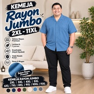 BIG Up Rayaon Shirt Jumbo Xxl Xxxl Shirt Men'sPOLOS 4xl 5xl 7xl 9xl