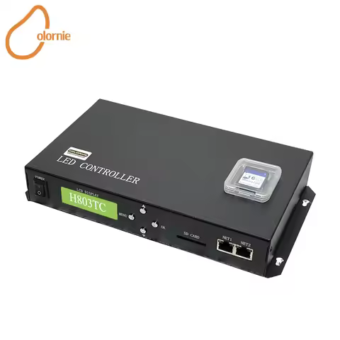 H803TC Artnet Master Controller LED Decoder 170000 Pixels Online&Offline RGB Pixel Control Work With